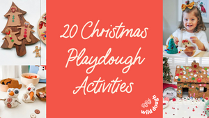 20 Christmas Playdough Activities